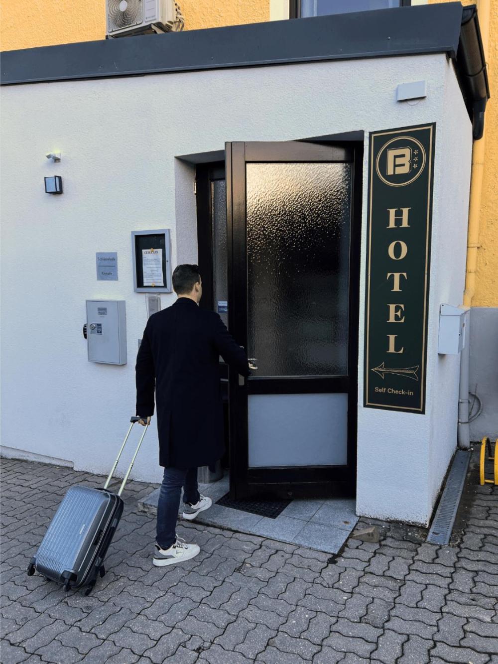 Hotel Blie, Bed & Breakfast, Self Check-In Horn Esterno foto